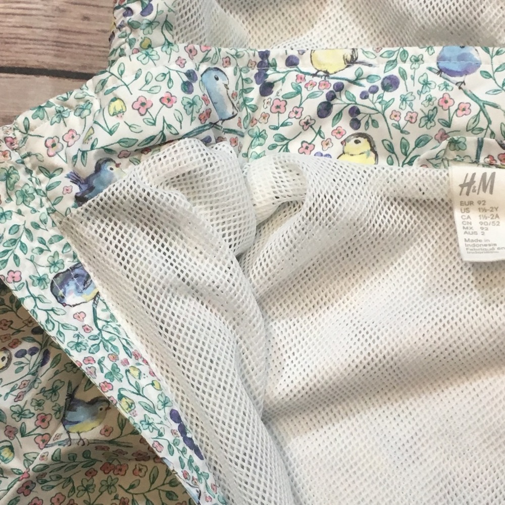 H&M Bird Print Light Spring Jacket - Picture 7 of 8